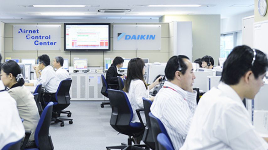 историята на daikin